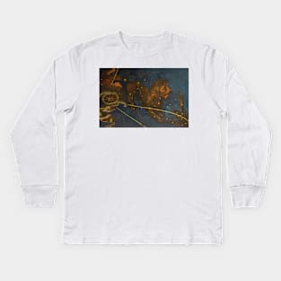 Ceiling Skymap (Leo) - Palazzo Ducale, Mantua, Italy Kids Long Sleeve T-Shirt